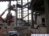 Continued installing curtain wall mullions at the Monumental Stair Facing South 2.jpg